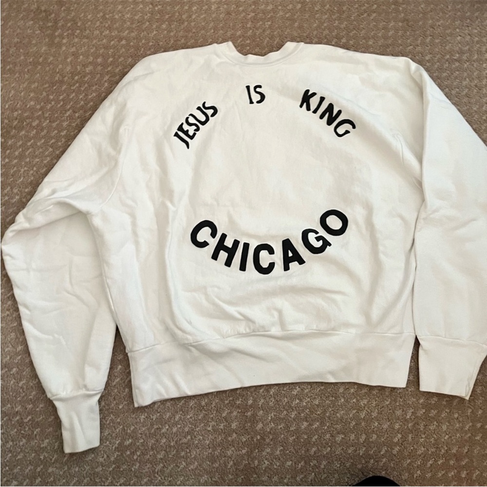 Kanye West Jesus is King sweatshirt CHICAGO